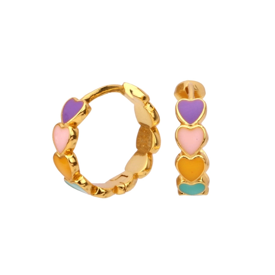 Heartthrob Sterling Silver Earrings – Sweet and Stylish-Bijou Crush