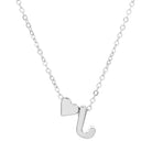 Love 26 English Alphabet Simple Alloy Necklace-Bijou Crush