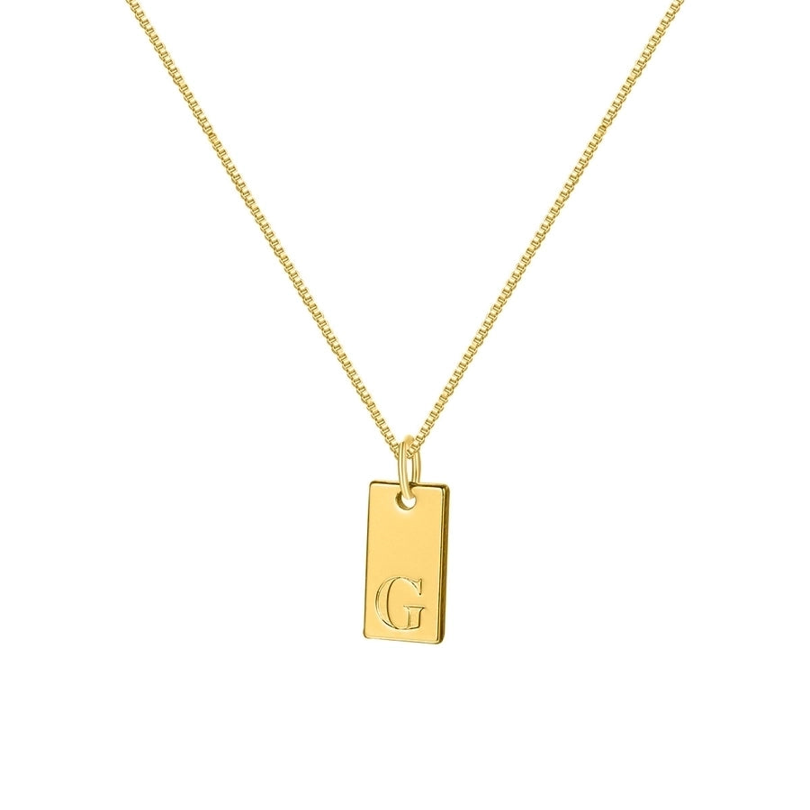 Trendy Minimalist Casual Necklace Letter Alloy Plating Women's Necklace-Bijou Crush