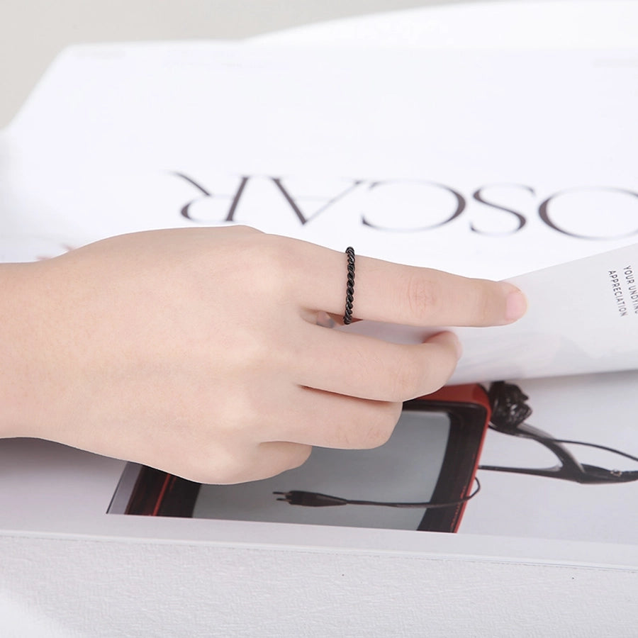 Twist It Up: 304 Stainless Steel 18K Gold Plated Ring-Bijou Crush