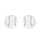 Fashion Letter Skates Ball Stainless Steel Plating Ear Studs-Bijou Crush