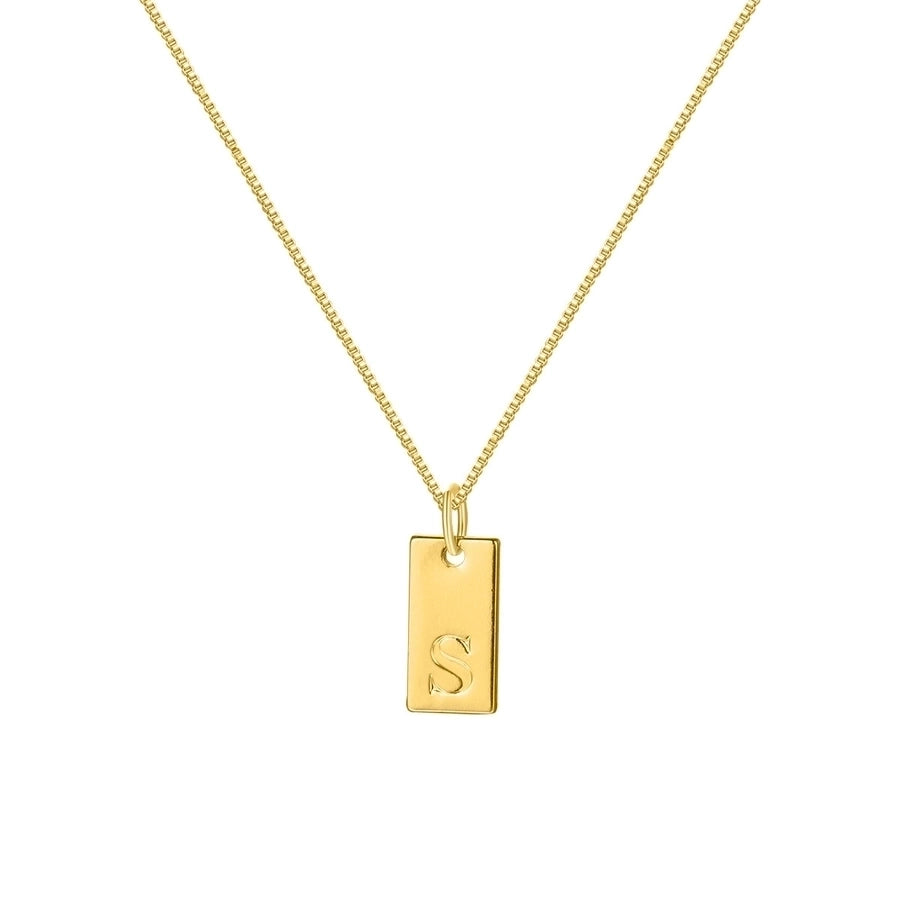 Trendy Minimalist Casual Necklace Letter Alloy Plating Women's Necklace-Bijou Crush