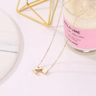 Love 26 English Alphabet Simple Alloy Necklace-Bijou Crush