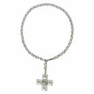 Retro Cross Pendant Necklace – 18K Gold-Plated Titanium Steel Classic-Bijou Crush