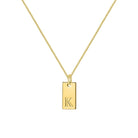 Trendy Minimalist Casual Necklace Letter Alloy Plating Women's Necklace-Bijou Crush