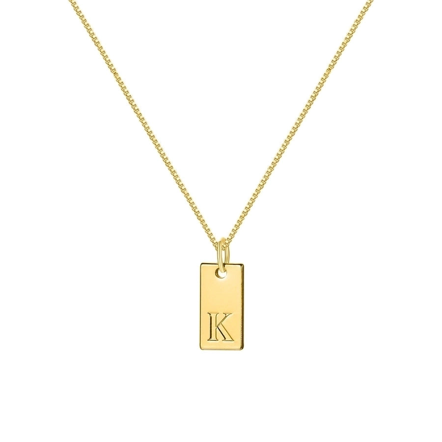 Trendy Minimalist Casual Necklace Letter Alloy Plating Women's Necklace-Bijou Crush