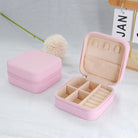 Simple Style Solid Color Leather Jewelry Boxes-Bijou Crush