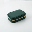 Retro Solid Color Flannel Jewelry Box-Bijou Crush