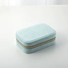 Retro Solid Color Flannel Jewelry Box-Bijou Crush