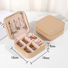 Simple Style Solid Color Leather Jewelry Boxes-Bijou Crush