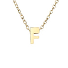 Letter Stainless Steel Titanium Plating Necklace-Bijou Crush