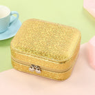 Double-Layer Jewelry Storage Box Simple Earrings Hairpin Necklace Compartment Storage Box Jewelry-Bijou Crush