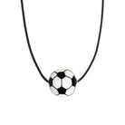 Simple Style Basketball 304 Stainless Steel Silica Gel Pendant Necklace-Bijou Crush