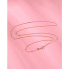 925 Sterling Silver Cable Chain Box Chain Solid Color Necklace-Bijou Crush