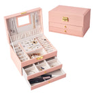 Three-layer Drawer Multi-function Storage Jewelry Box-Bijou Crush