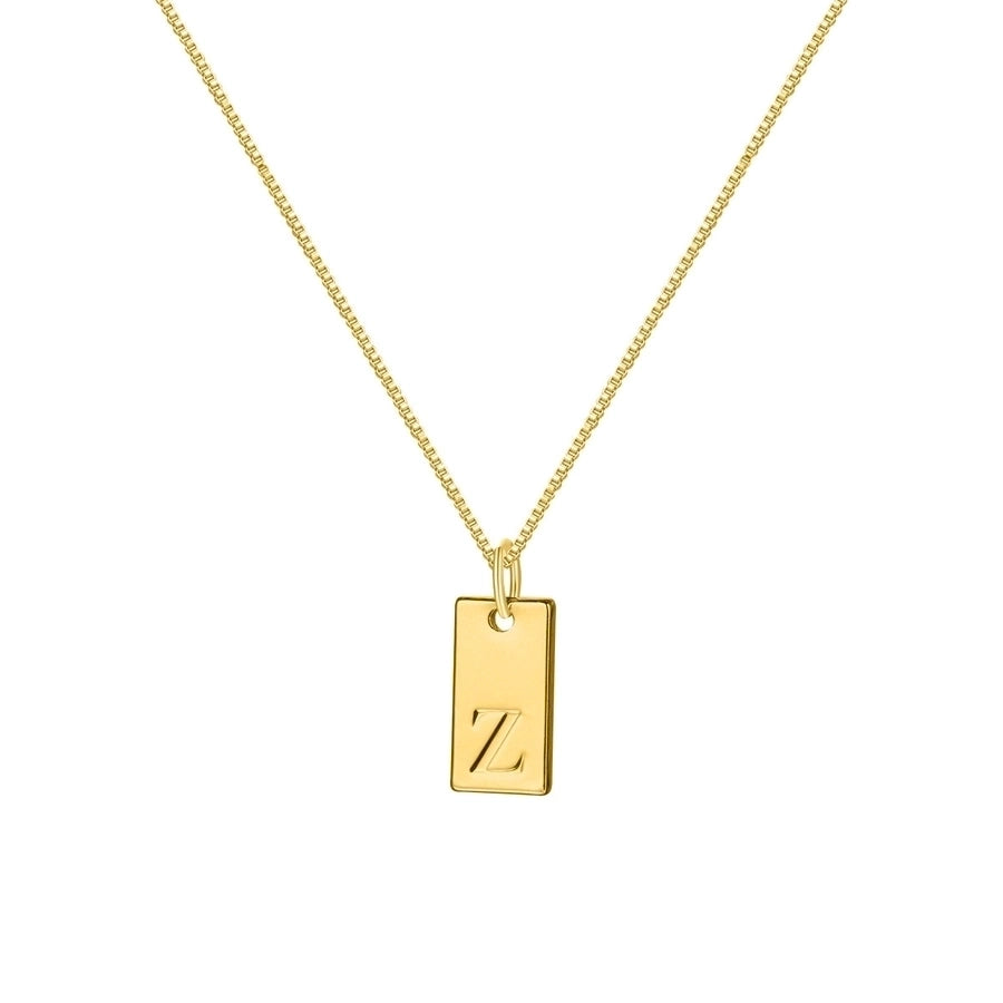 Trendy Minimalist Casual Necklace Letter Alloy Plating Women's Necklace-Bijou Crush