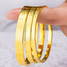 Retro Circle Copper Plating Bangle Bracelet-Bijou Crush