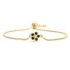 Fashion Flower Copper Zircon Bracelets-Bijou Crush