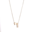 Love 26 English Alphabet Simple Alloy Necklace-Bijou Crush