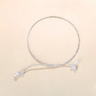 Geometric Bloom Choker – Elegant Rhinestones with Alloy Shine-Bijou Crush