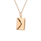 Fashion Envelope Stainless Steel Titanium Plating Pendant Necklace-Bijou Crush