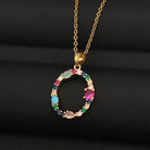 Copper Letter Copper Necklaces-Bijou Crush