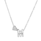 Love 26 English Alphabet Simple Alloy Necklace-Bijou Crush
