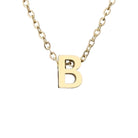 Letter Stainless Steel Titanium Plating Necklace-Bijou Crush