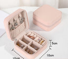Simple Style Solid Color Leather Jewelry Boxes-Bijou Crush