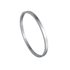 Simple Style Geometric Solid Color 304 Stainless Steel Gold Plated Bangle-Bijou Crush