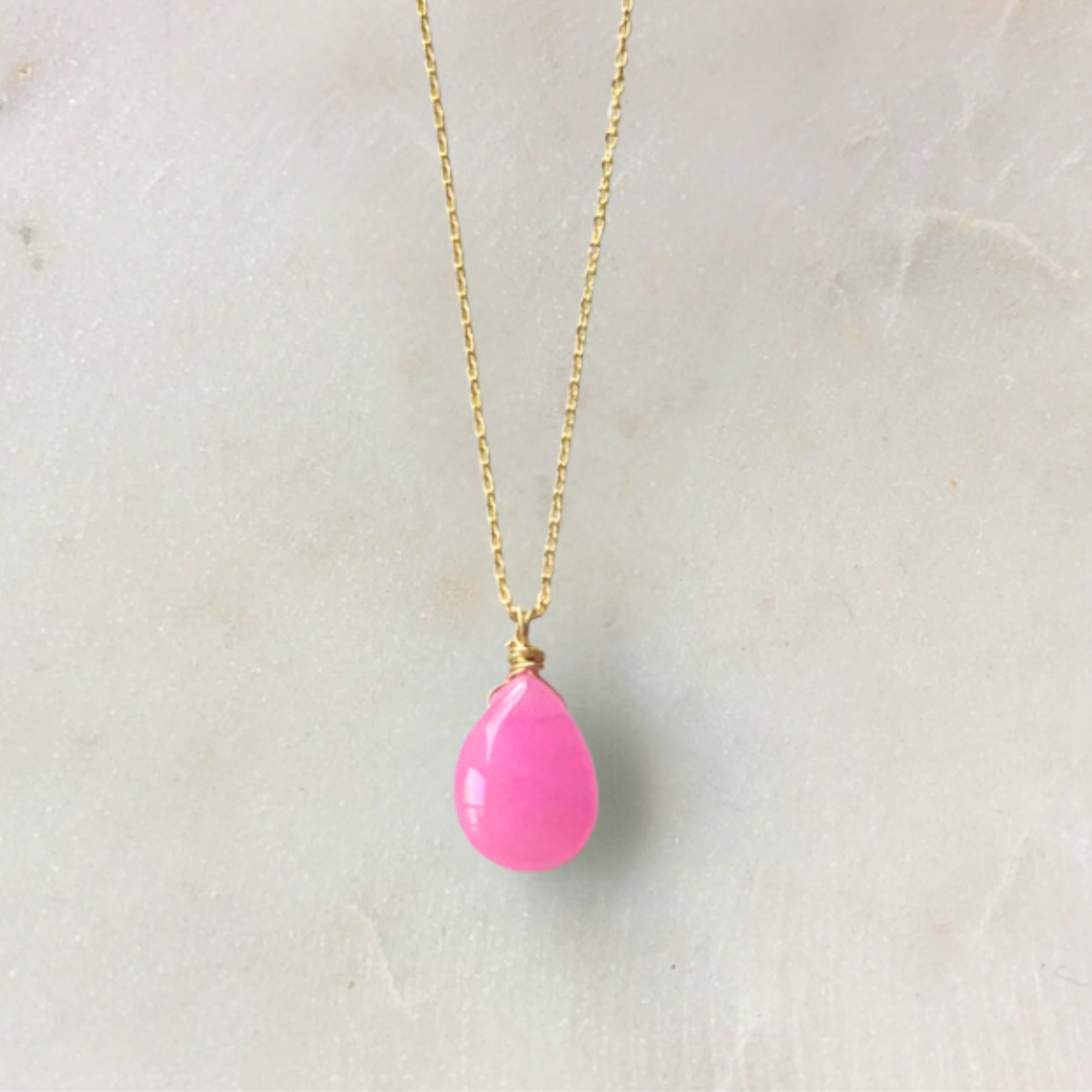 Candy Jade Necklace-Bijou Crush