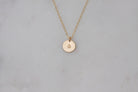Tiny Anchor Necklace-Bijou Crush