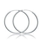 Chic 925 Sterling Silver Huggie Hoops – Sleek & Timeless-Bijou Crush