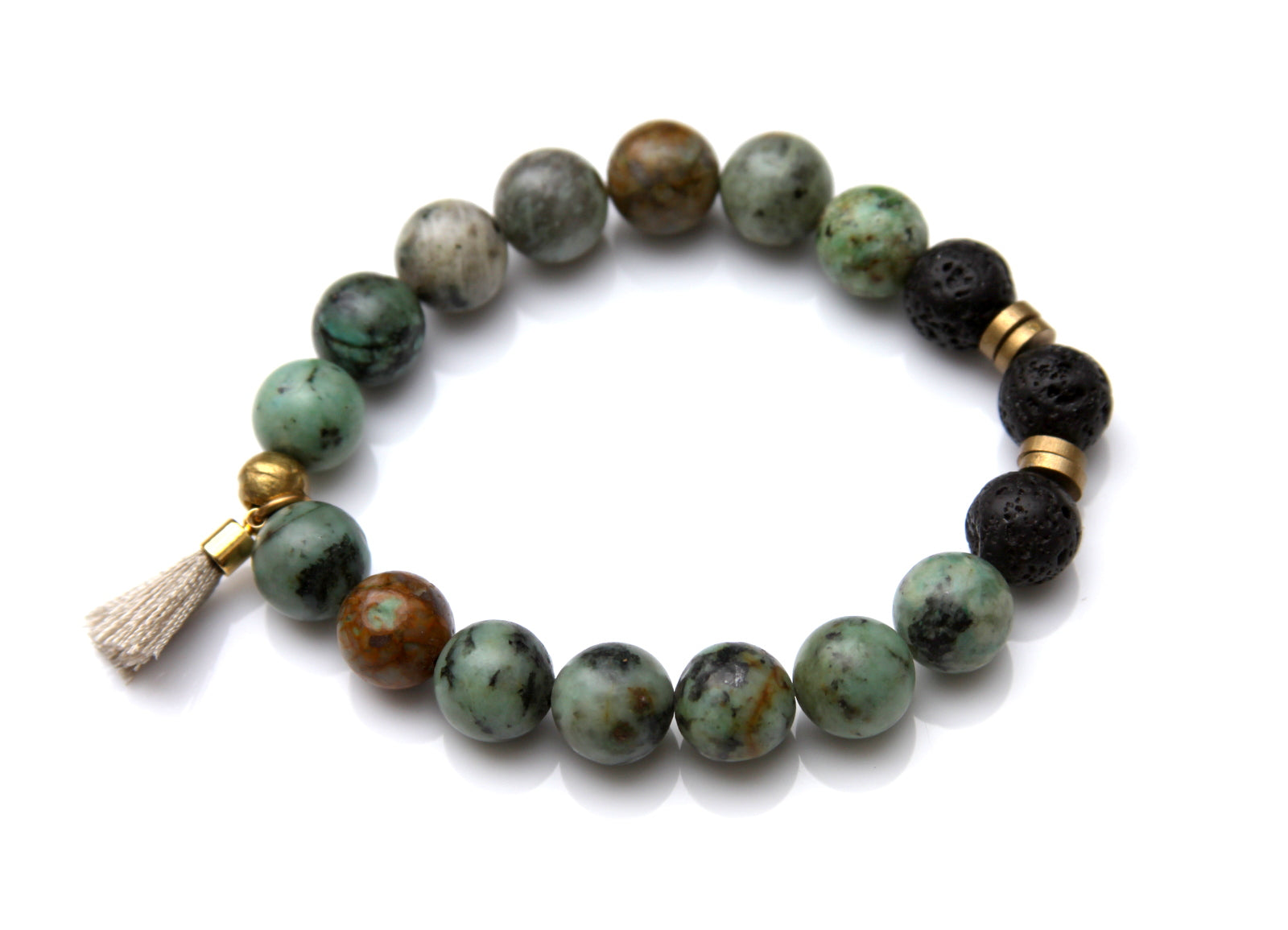 African Turquoise Bracelet-Bijou Crush